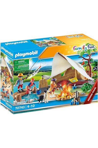 Playmobil Family Fun - Camping in familie