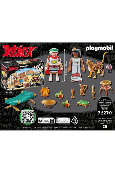 Playmobil Asterix - Cezar si Cleopatra