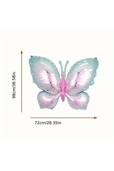 ALYA Σετ γενεθλίων PARTY Figure Foil Balloon Butterfly