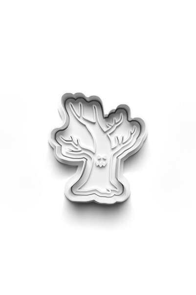 Adana Pasta Malzemeleri الهالوين منزل مسكون قالب كوكي قاطع وختم 3D-0688_3