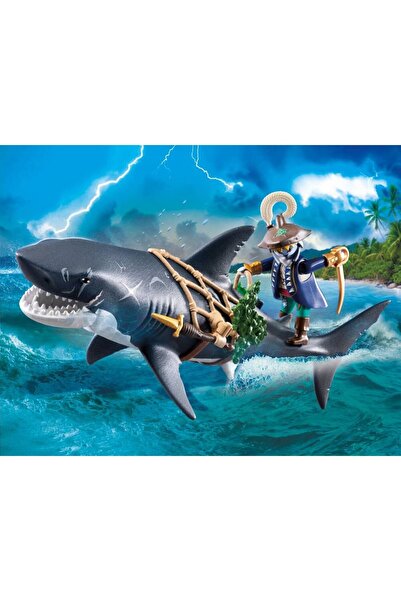 Playmobil Pirates - Giant shark with pirate