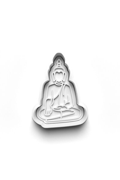 Adana Pasta Malzemeleri Buddhism Cooky Cutter and Stamper 3D-0612_1