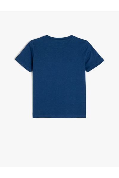 Koton Tricou din bumbac imprimat cu tematică fotbal