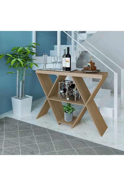 ARTLY Classic Entryway Console Table for Living Room and Home 110*80*30