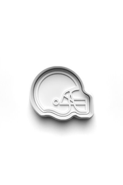 Adana Pasta Malzemeleri American Football Cooky Cutter and Stamper 3D-0365_2