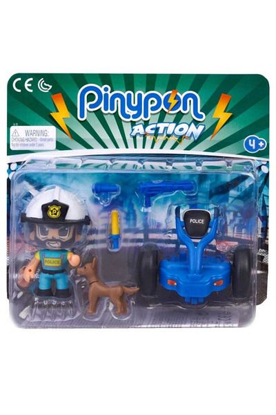 Pinypon Pinypon Action Playset - Policeman on Segway