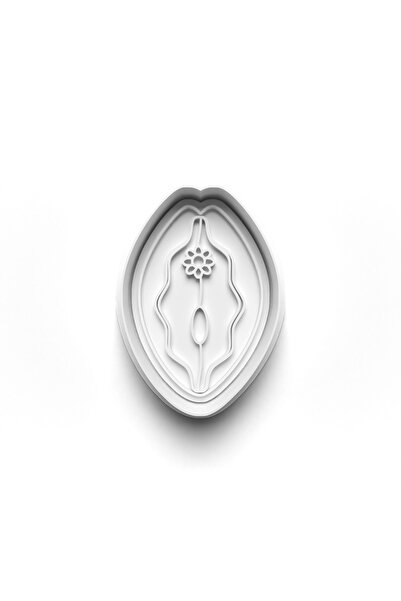 Adana Pasta Malzemeleri قاطعة وطوابع قالب البسكويت من VULVA ART 3D-0617_3