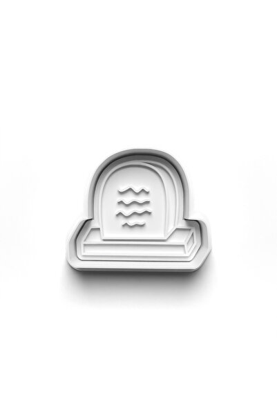 Adana Pasta Malzemeleri Halloween Cooky Cutter and Stamper 3D-0417_9