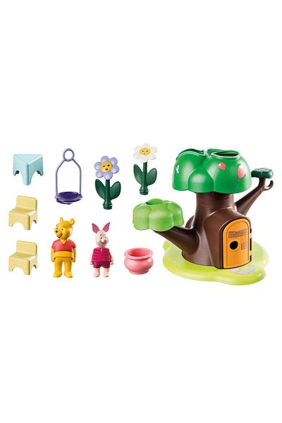 Playmobil 1.2.3 Dinsey - Winnie and Piglet's Treehouse