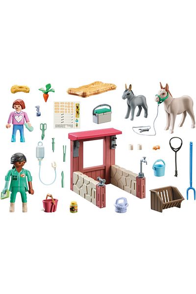 Playmobil Country - Veterinar in curtea fermei