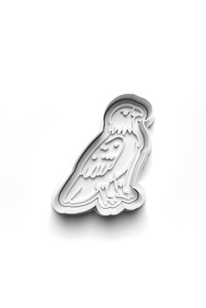 Adana Pasta Malzemeleri قالب قطع البسكويت على شكل حيوان وختم 3D-0583_27