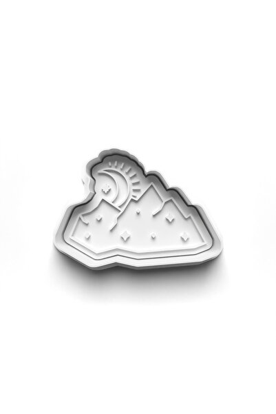 Adana Pasta Malzemeleri قاطعة وطوابع قالب البسكويت السماوية 3D-0594_4