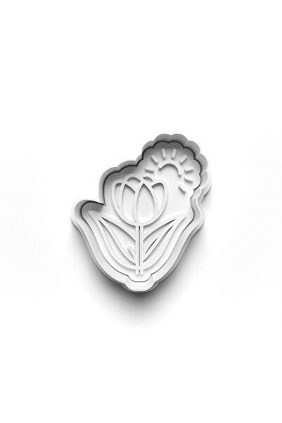 Adana Pasta Malzemeleri قاطعة وطوابع قالب بسكويت الربيع 3D-0541_3
