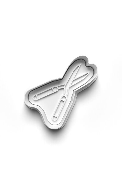 Adana Pasta Malzemeleri Garden Cooky Cutter and Stamp 3D-0575_4