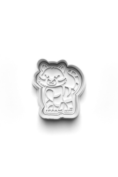 Adana Pasta Malzemeleri قطاعة وطوابع قوالب البسكويت على شكل حيوانات 3D-0583_72