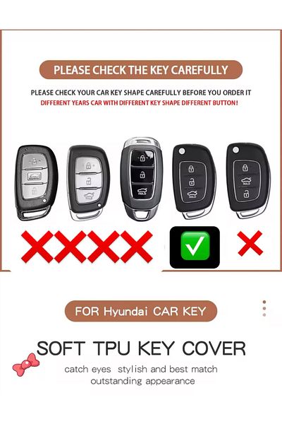 YıldızTuning Hyundai Accent Blue Switch Case Cover Black-Gold