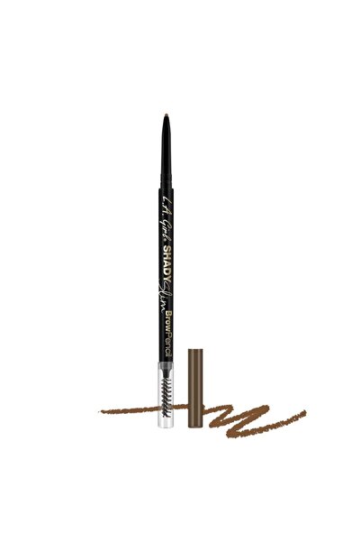 L.A. Girl Creion de sprâncene L.A Girl Shady Slim GB 353 Maro moale, 0.08g