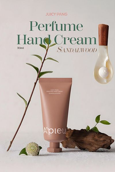 Missha Moisturizing Hand Cream with Shea Butter a'Pieu Juicy Pang Perfume Hand Cream (Sandalwood)