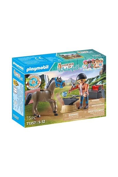 Playmobil Horses of Waterfall - Potcovar cu calut