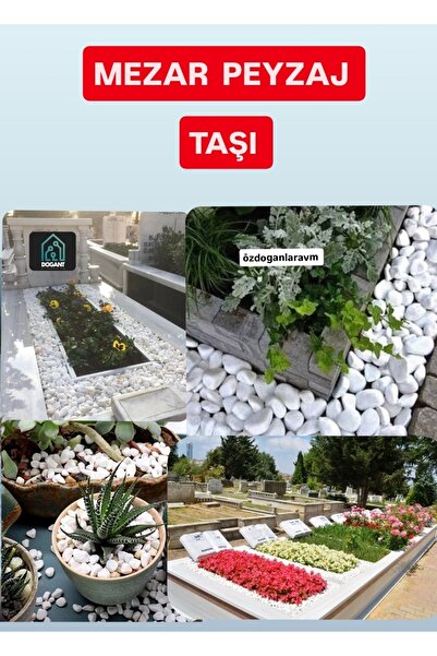 dogant özdoğanlar avm Mezar Saksı Bahçe Peyzaj Dere Çakıl Taşı 4 Kg