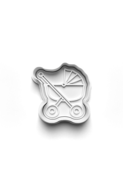 Adana Pasta Malzemeleri Baby Bulk Cooky Cutter and Stamper 3D-0604_6