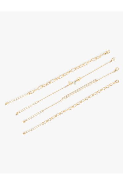 Koton Set of 4 Chain Bracelets