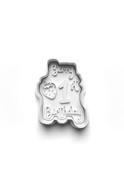 Adana Pasta Malzemeleri قالب وطوابع بسكويت عيد الميلاد الأول من بيري 3D-0625_1