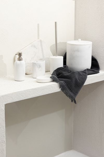 İrya Marble Haze 5 Piece Bathroom Accessory Set