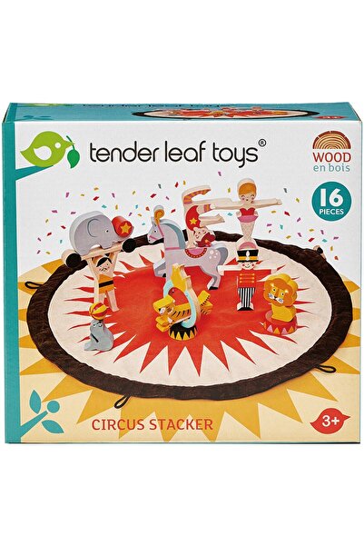 Tender Set de joaca din lemn Tender Leaf Toys - La circ