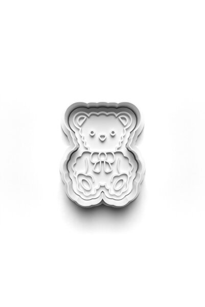 Adana Pasta Malzemeleri لعبة الدب قالب الكعكة والختم 3D-0521_3