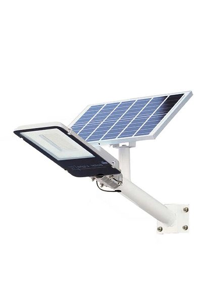 CLASSLIGHTS Lampă solară LED 500W, telecomandă și accesorii incluse - alb neutru, ElectroAZ