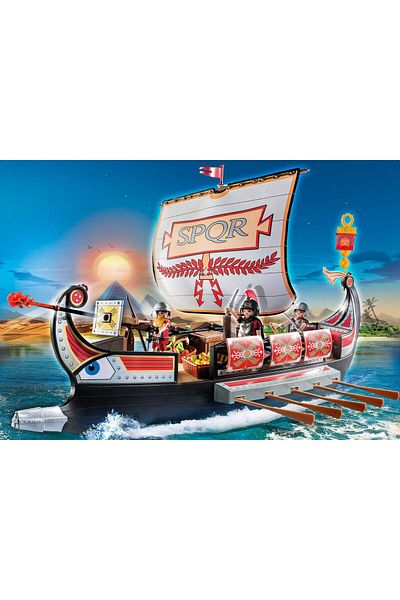 Playmobil History - Nava razboinicilor romani
