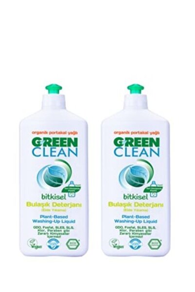 Green Clean 730ml Bulaşık Deterjanı 2li Set