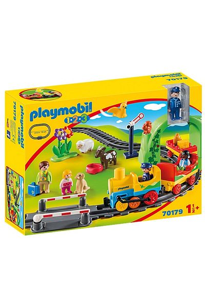 Playmobil 1.2.3 - Train with station