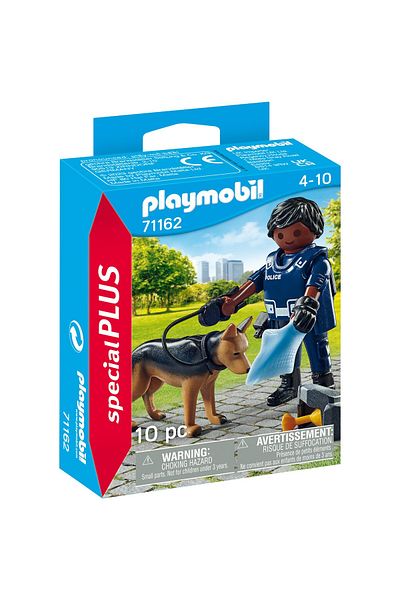 Playmobil Special Plus - Politist cu catel