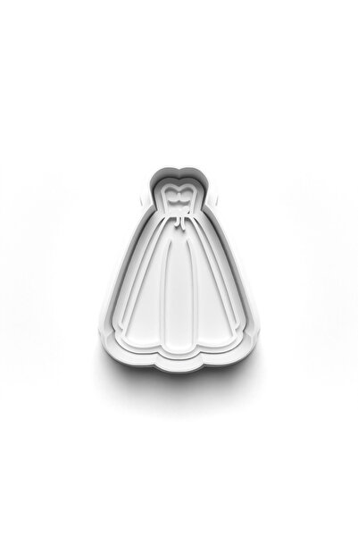 Adana Pasta Malzemeleri قالب وطوابع بسكويت الزفاف 3D-0533_3