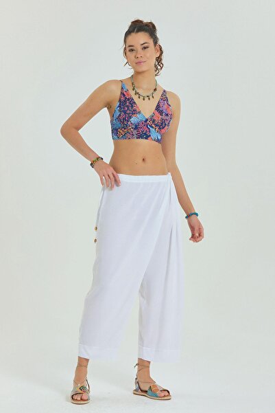 Los banditos Шнурковані штани з регульованою талією для жінок