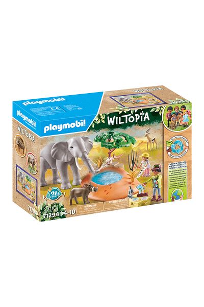 Playmobil Wiltopia - Elephant and lake