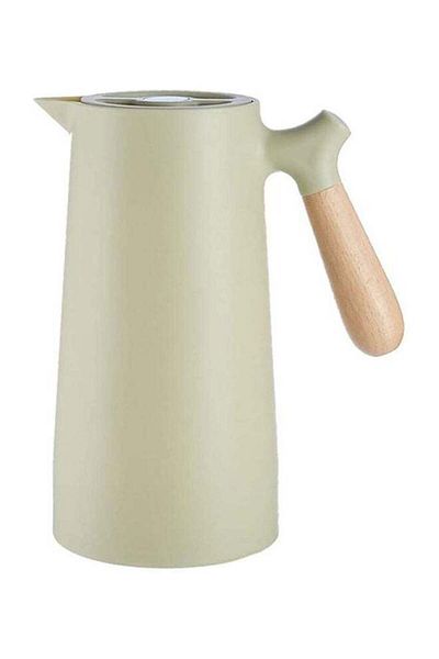 Generic Duniso Insulated Coffee Maker, Glass Liner Thermos Bottle, Hot Tea Coffee, With Easy Safety Button