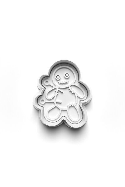 Adana Pasta Malzemeleri قاطعة وطوابع قالب بسكويت الفودو 3D-0451_1