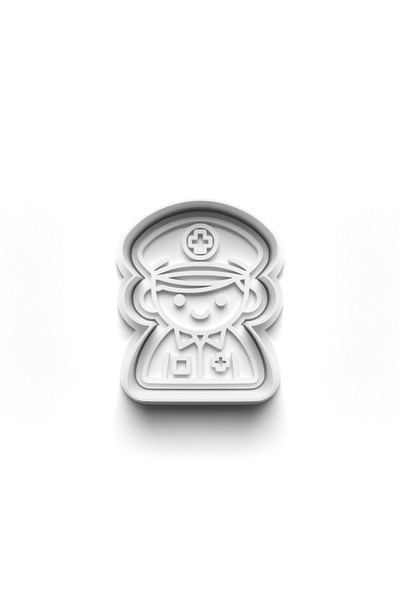 Adana Pasta Malzemeleri Ambulance Cooky Cutter and Stamp 3D-0547_4