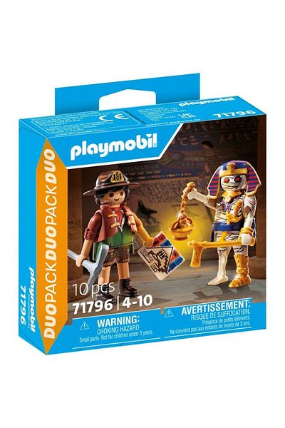 Playmobil Duo Pack - Treasure Hunter and Mummy