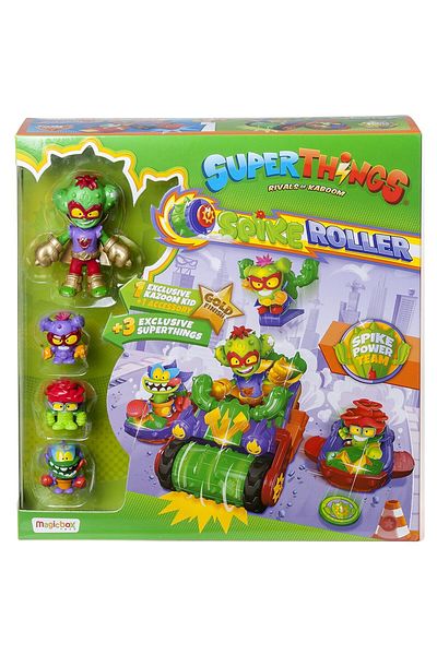 SuperThings Set de joaca SuperThings - Vehicul Spike Roller Cactus