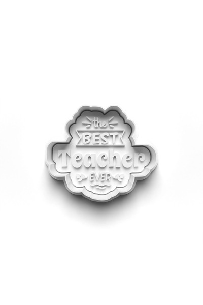 Adana Pasta Malzemeleri شكرا لمعلمي قالب الكعكة والختم 3D-0710_3
