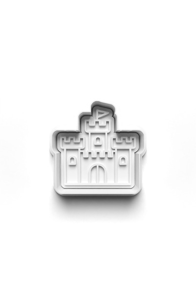 Adana Pasta Malzemeleri Knight Cooky Cutter and Stamper 3D-0576_3
