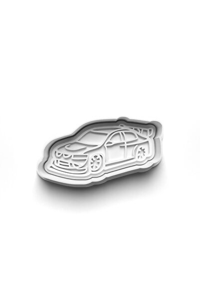 Adana Pasta Malzemeleri Race Cars Cooky Cutter and Stamper 3D-0420_2