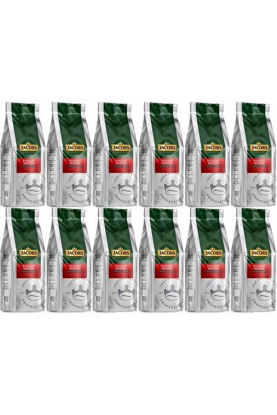 Jacobs Banquet Medium Çekirdek Kahve 1KG (Espresso Beans) (12 Li Set)