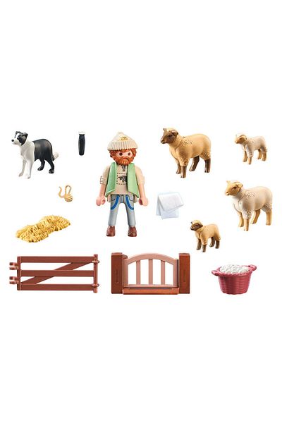Playmobil Country - The young shepherd with the flock of sheep