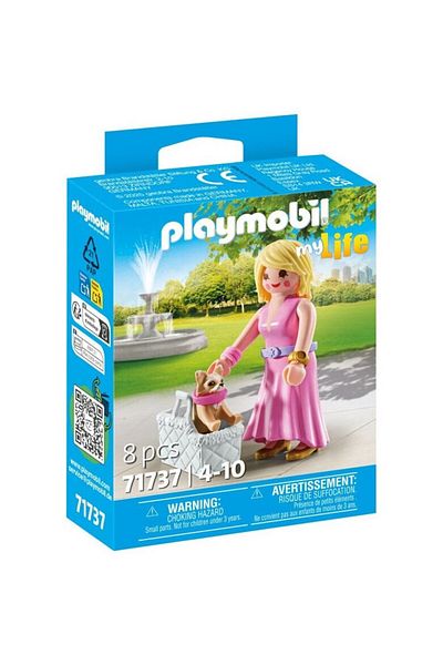 Playmobil my Life - Fetita trendy si cainele Chihuahua