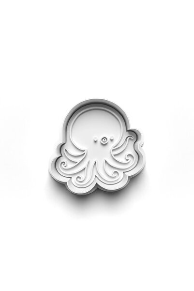 Adana Pasta Malzemeleri قالب قطع البسكويت على شكل حيوان وختم 3D-0583_43